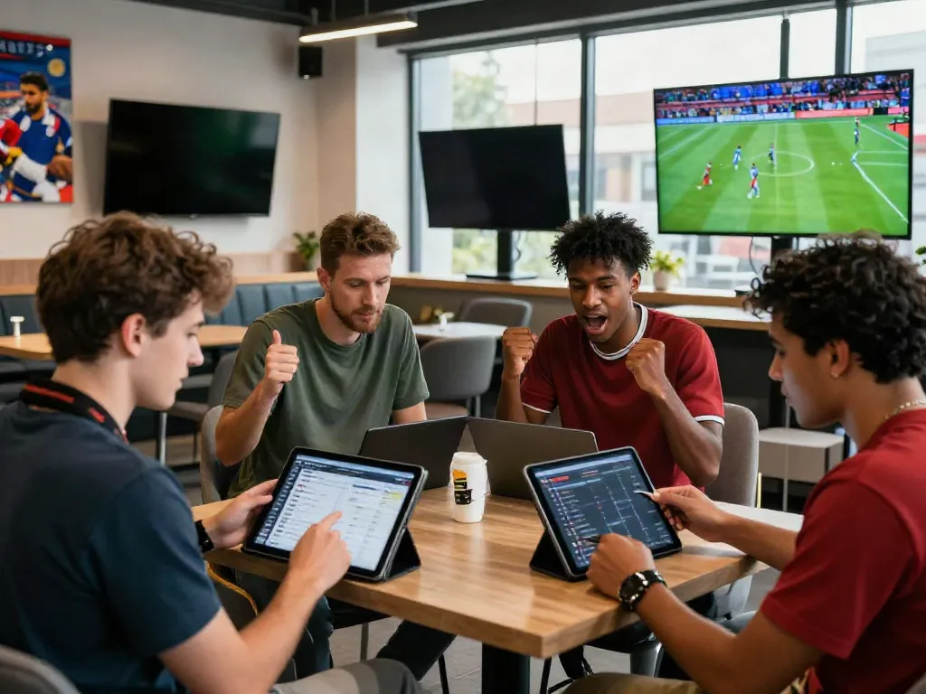 Experience high-odds betting strategies at WWBOLA's vibrant sports lounge atmosphere.