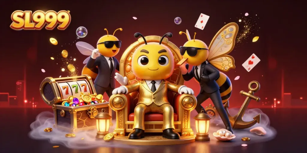 Experience thrilling gameplay with SL999's vibrant mix of casino delights and treasures.