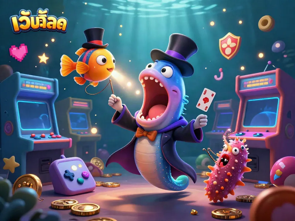 การเล่นเกมเว็ปสล็อตในบรรยากาศใต้ทะเลที่น่าหลงใหล