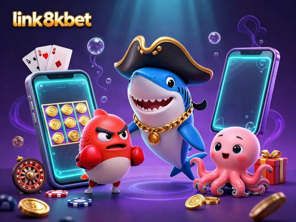 Join the adventure in the link 8xbet casino, featuring colorful games with engaging characters.