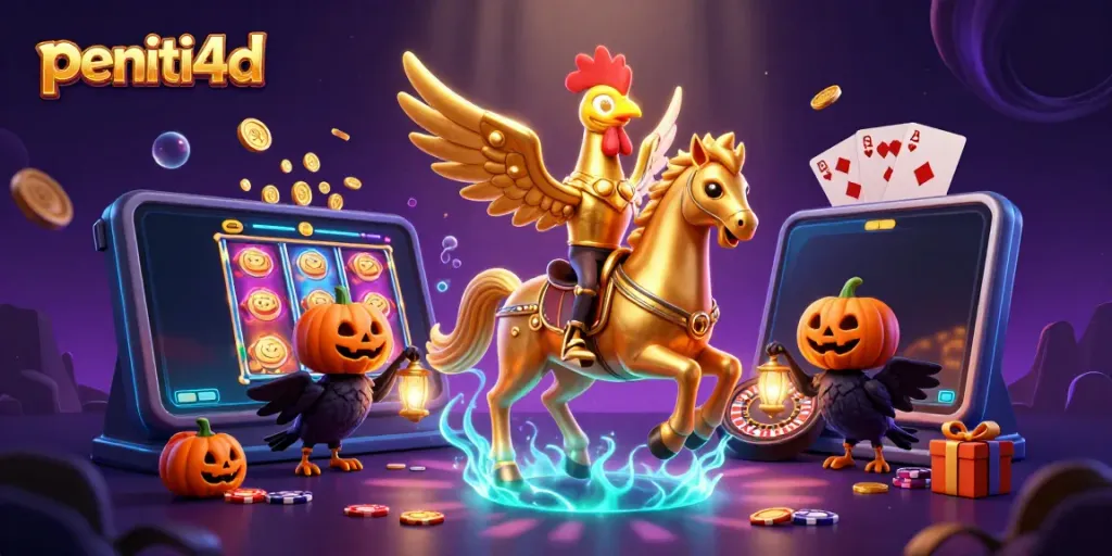Pemainan slot di PENITI4D dengan deposit dana dan sikap yang cepat dan aman