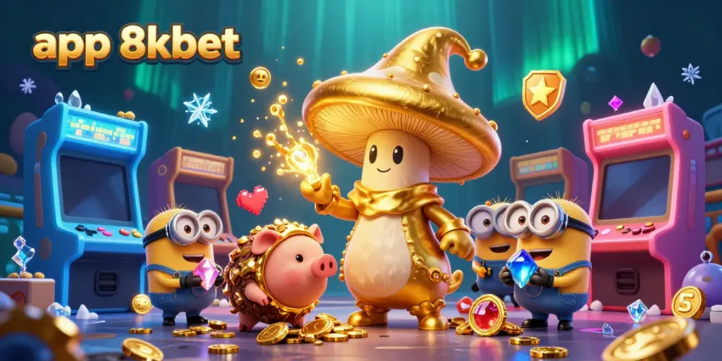 Engage in thrilling gameplay with app 8xbet, featuring mystical characters and vibrant casino elements.
